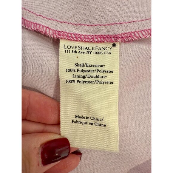 Loveshackfancy Renaissance Rainfall Charm Joelette Midi-Dress - Size 0 - Picture 4 of 9